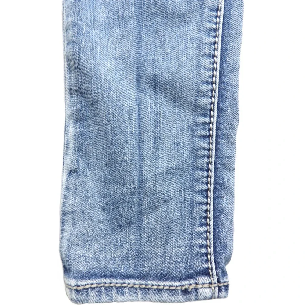 Miss Me Girls K9058S Skinny Flap Pocket Sequin Western Denim Jeans 14 Blue Rodeo